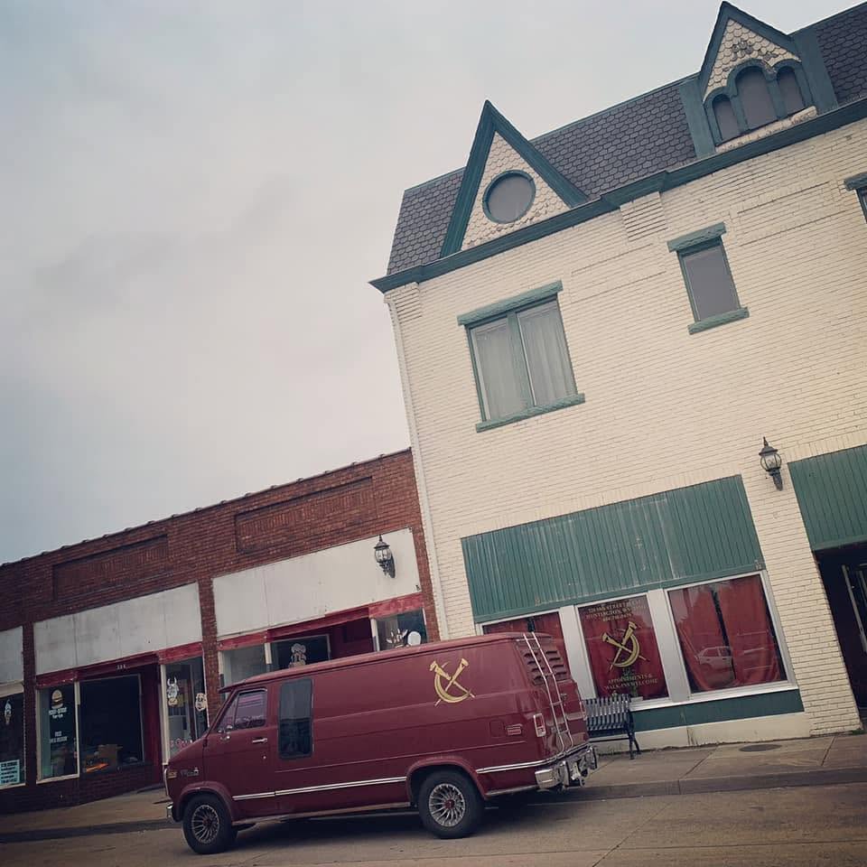 West End Tattoo Club storefront in Old Central City